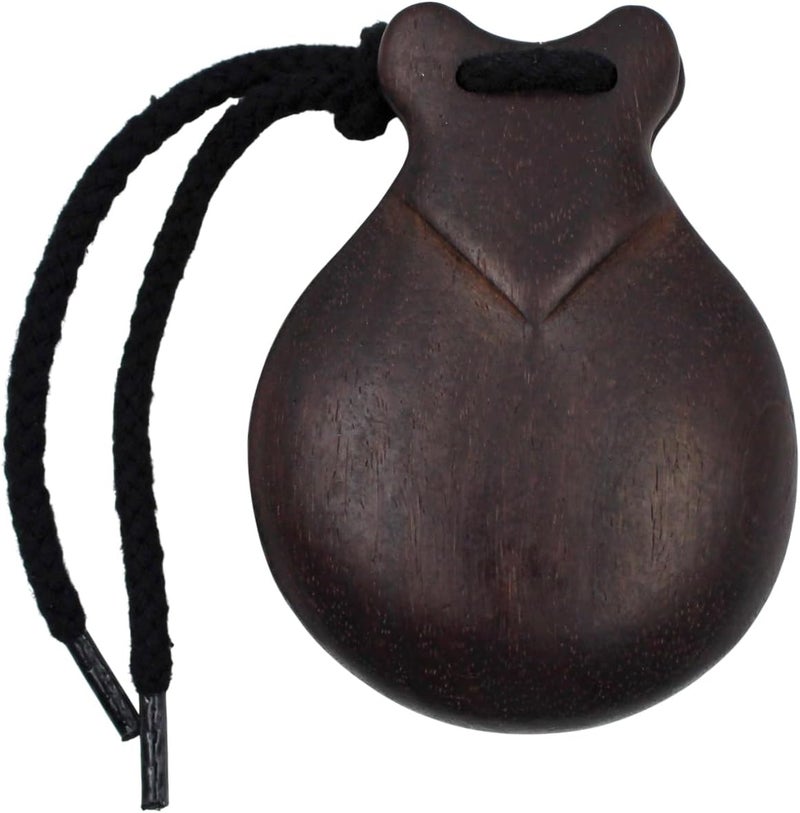 Jale Professional Flamenco Spanish Castanets - Palo Santo Hardwood, Dark Brown Finish, Authentic Sound, Made in Spain for Performances & Advanced Dancers - Image 2